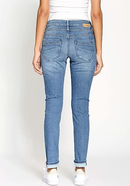 GANG Skinny-fit-Jeans "94MORA", mit 3-Knopf-Verschluss und Passe vorne günstig online kaufen