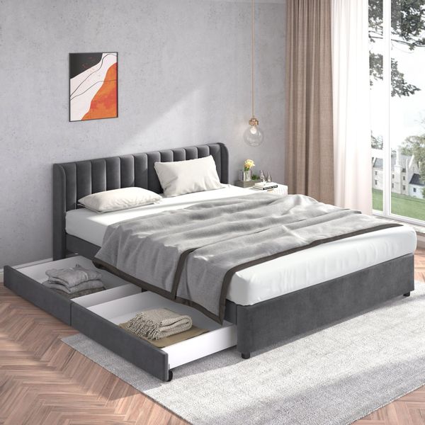 HAUSS SPOLE Polsterbett Doppelbett Polsterbett Funktionsbett günstig online kaufen