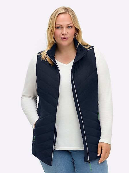 Sheego Jerseyweste Steppweste . günstig online kaufen