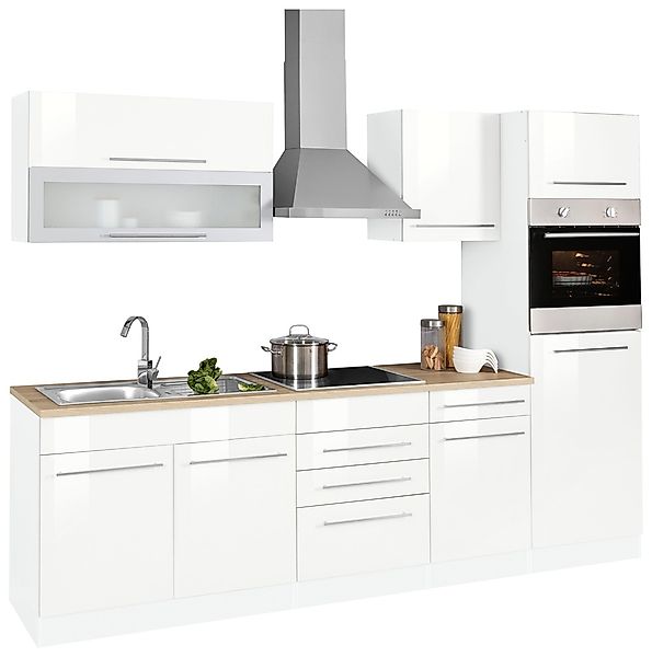 KOCHSTATION Küchenzeile »KS-Eton«, mit E-Geräten, Breite 270 cm günstig online kaufen