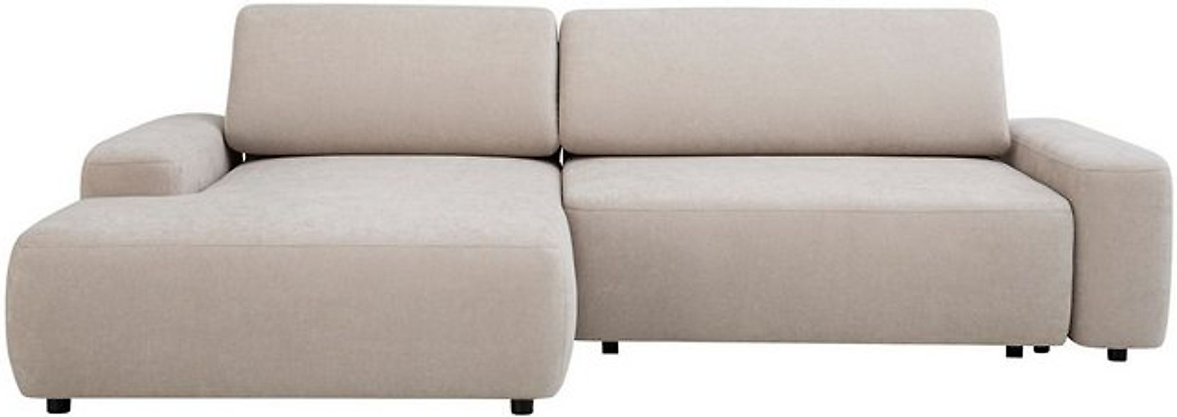 INOSIGN Ecksofa "TORGE (264cm), Schlafsofa in Cord, Samtvelours o Struktur günstig online kaufen