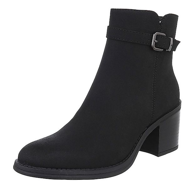 Ital-Design Eleganter Ankle Boot mit Schnalle für Alltag und Freizeit Stief günstig online kaufen