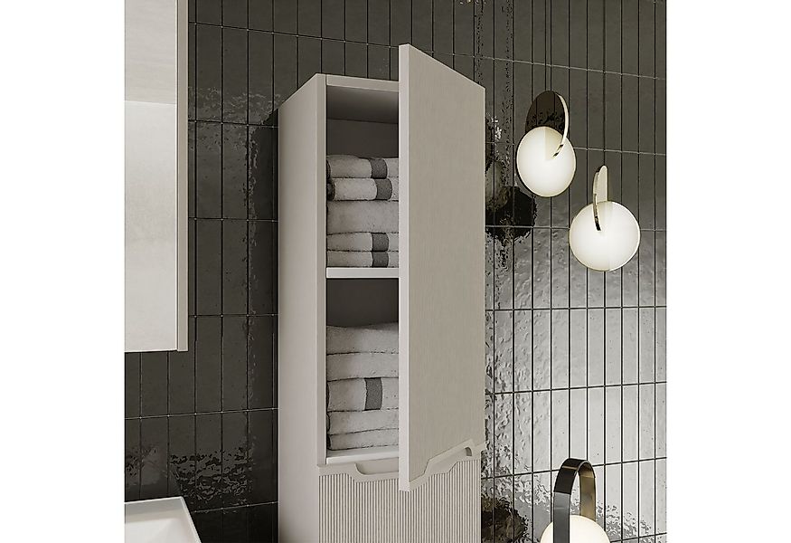 Karen Badmöbel-Set Hochschrank Bella, (Optionaler Hochschrank, 1-St., Hochs günstig online kaufen