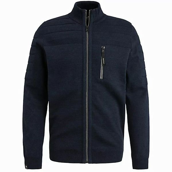 Vanguard Strickjacke Zip jacket cotton bonded mouline günstig online kaufen