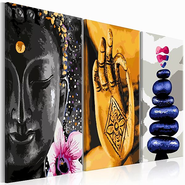 Wandbild - Oriental Triptych (3 Parts) günstig online kaufen