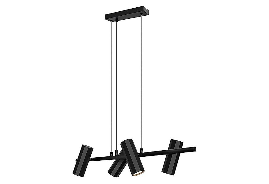 ZMH Pendelleuchte Hängelampe Esstisch Schwarz 4 Flammig - GU10 Wohnzimmer I günstig online kaufen