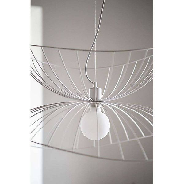 Globen Lighting Pendelleuchte RAY, weiß, Ø 70 cm günstig online kaufen