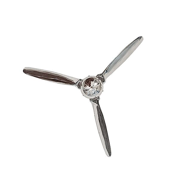 riess-ambiente Wanddekoobjekt SCREW III 60cm silber, günstig online kaufen