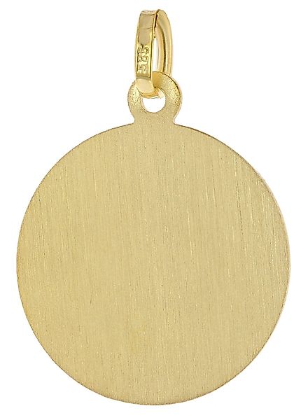 trendor Runder Anhänger Christophorus Gold 585 günstig online kaufen