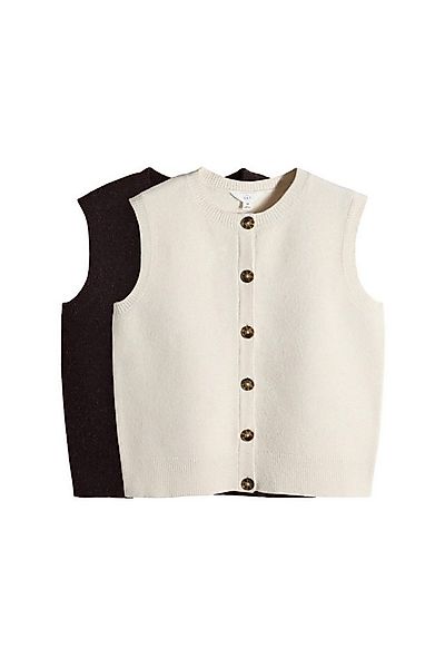 The Set Anzugweste The Set Strickwesten mit Wollanteil, 2er-Pack (2-tlg) günstig online kaufen