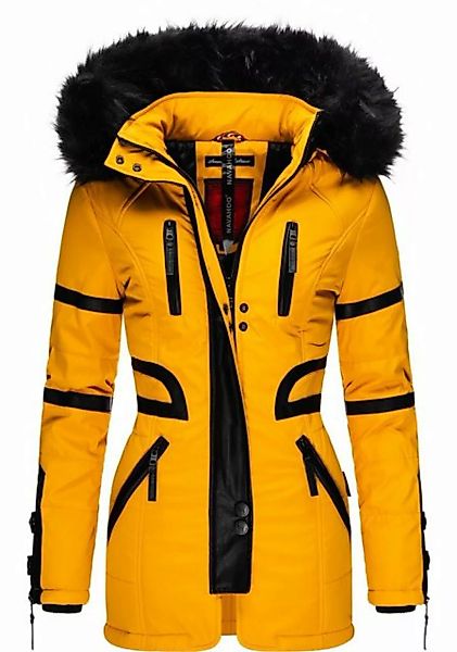 Navahoo Wintermantel Moony stylischer Damen Winter Jacke mit Kapuze günstig online kaufen