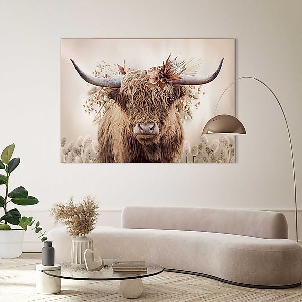 Reinders Wandbild "Floral Highlander" günstig online kaufen