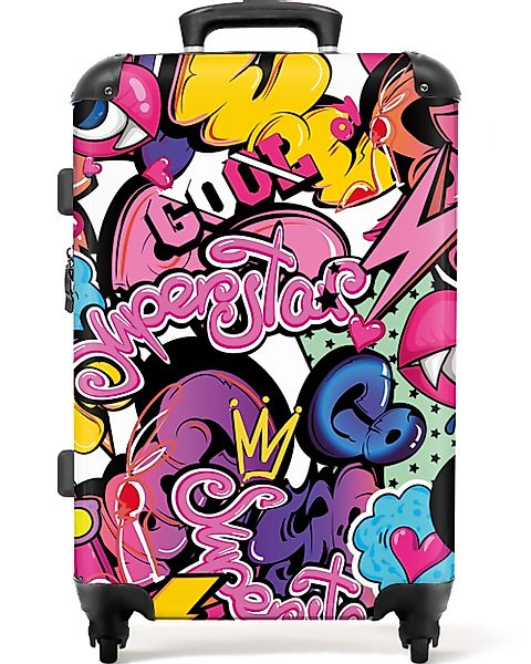 NoBoringSuitcases.com© Hartschalen-Trolley Design - Superstar - günstig online kaufen