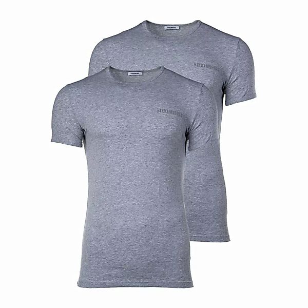BIKKEMBERGS Herren T-Shirt, 2er Pack - BIPACK, Unterhemd, Rundhals, Cotton günstig online kaufen