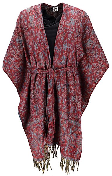 Guru-Shop Kimono Flauschiger Kimono Mantel, Kimonokleid, günstig online kaufen