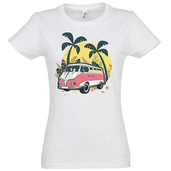 Youth Designz T-Shirt Camping Van Urlaub günstig online kaufen