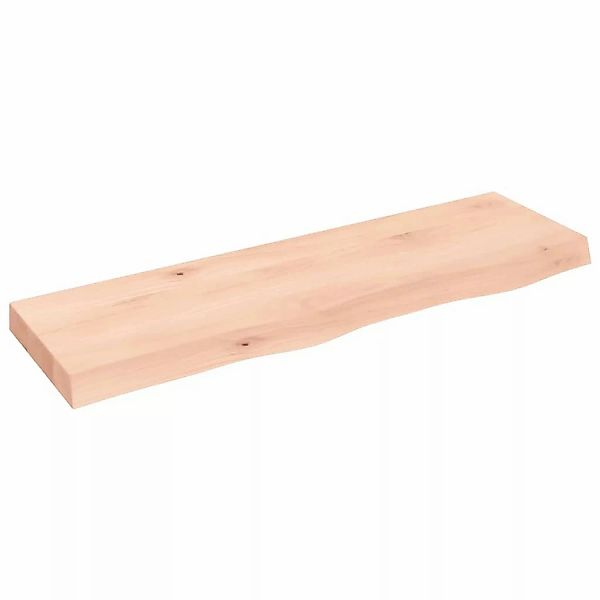 vidaXL Waschtischplatte 100x30x6 cm Massivholz Unbehandelt günstig online kaufen