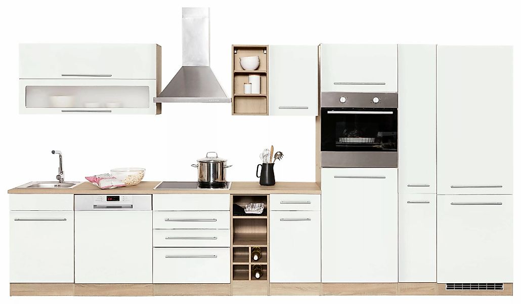 KOCHSTATION Küchenzeile "KS-Eton", ohne E-Geräte, Breite 390 cm günstig online kaufen