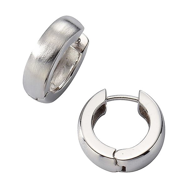 Zeeme Paar Creolen Silber 925 rhodiniert günstig online kaufen