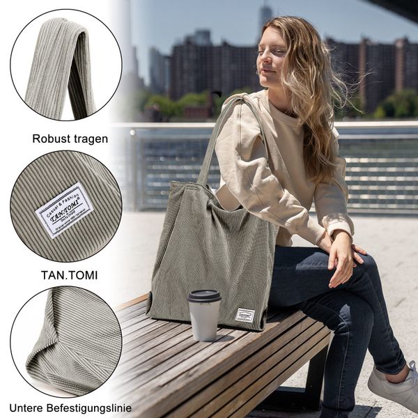 TAN.TOMI Shopper Tasche Damen Tote Bag günstig online kaufen