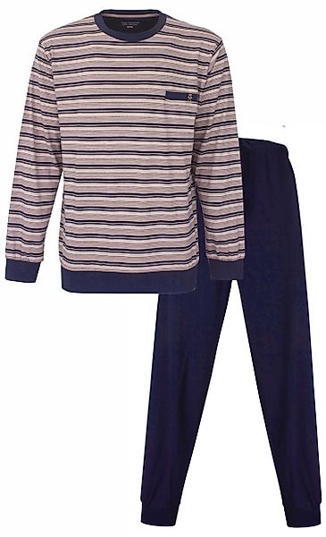Paul Hopkins Schlafanzug Herren Pyjama lang günstig online kaufen
