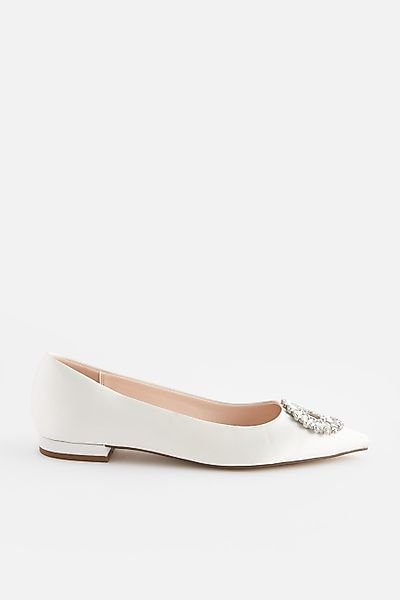 Next Forever Comfort® Brautpumps Satin Schmucksteine günstig online kaufen