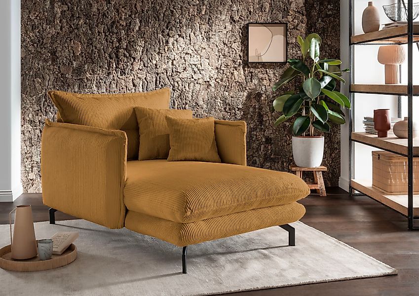 Home affaire Loveseat "LAVA Mega Ohrenbacken Sessel, modern & elegant, aktu günstig online kaufen