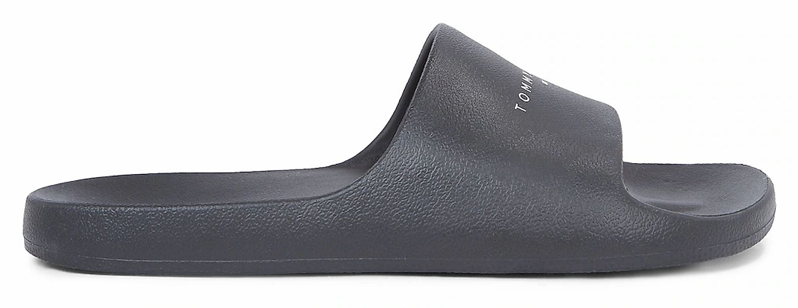 Tommy Jeans Pantolette "TJW PRINTED PU POOL SLIDE", Plateau, Sommerschuh, S günstig online kaufen