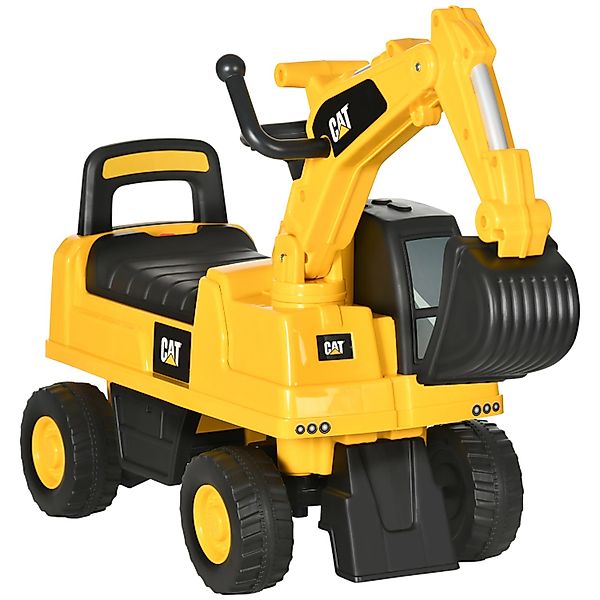 HOMCOM Sitzbagger mit Schaufel Hupe 85 x 27,5 x 47,5 cm günstig online kaufen