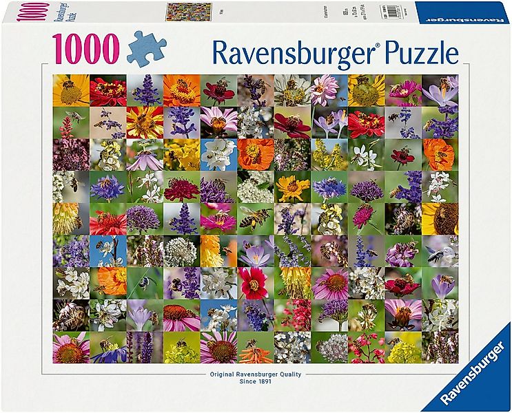 Ravensburger Puzzle 99 Bienen, 1000 Puzzleteile, Made in Germany günstig online kaufen