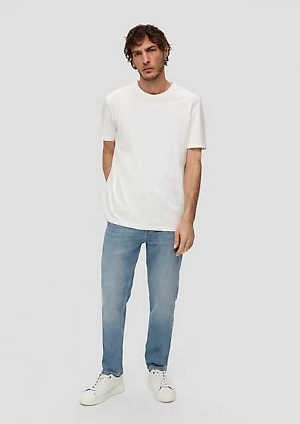 s.Oliver Stoffhose Jeans Mauro / Regular Fit / Hight Waist / Tapered Leg Bl günstig online kaufen
