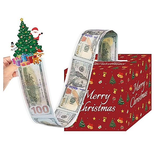 Coonoor Aufbewahrungsbox Weihnachten Geldgeschenk Box, Pop Up Geldgeschenke günstig online kaufen