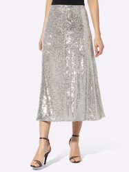 heine A-Linien-Rock Paillettenrock günstig online kaufen