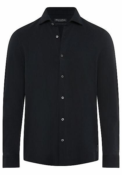 Marc OPolo Langarmhemd Shaped Fit, mit feiner Piqué-Struktur günstig online kaufen