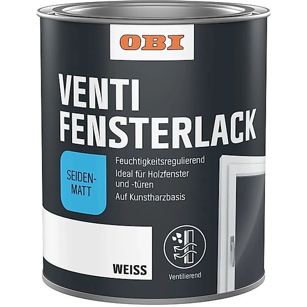 OBI Venti Fensterlack Weiß seidenmatt 2, günstig online kaufen