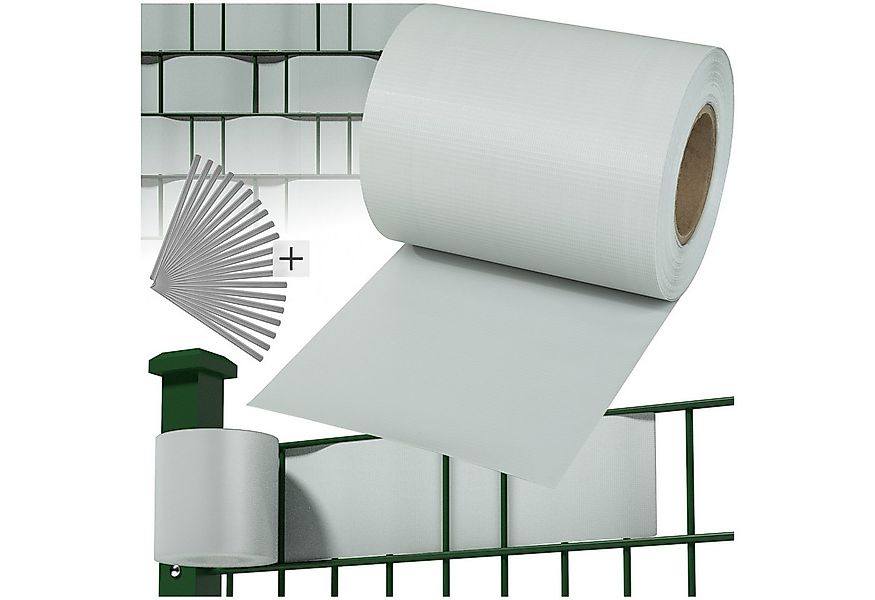 tectake Sichtschutzzug Sichtschutzstreifen, Einzelstab- und Doppelstabmatte günstig online kaufen