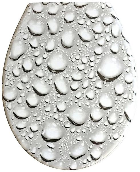 ADOB WC-Sitz Wassertropfen, Absenkautomatik, zur Reinigung abnehmbar günstig online kaufen