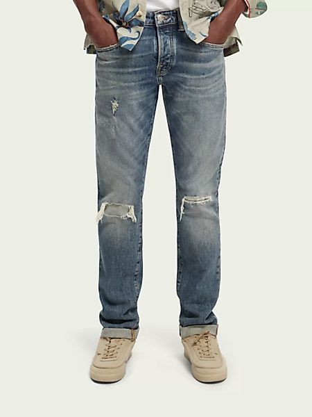 Scotch & Soda Ralston Jeans im Regular Slim Fit – Blue Crash günstig online kaufen