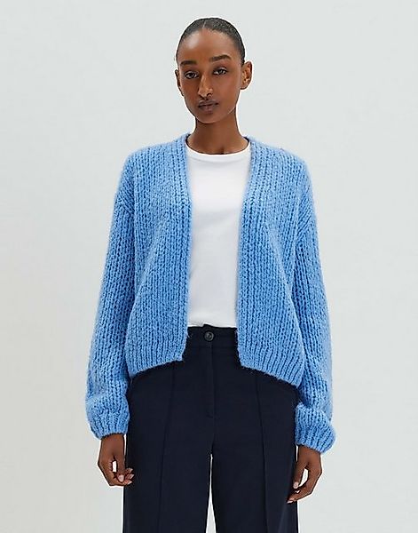 someday Strickjacke Talvia gerader Schnitt leicht verkürzt geschnitten Grob günstig online kaufen