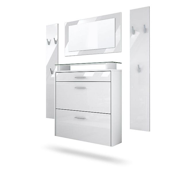 Vladon Garderoben-Set Malea, (Garderobenset bestehend aus 1 Hängeschuhschra günstig online kaufen