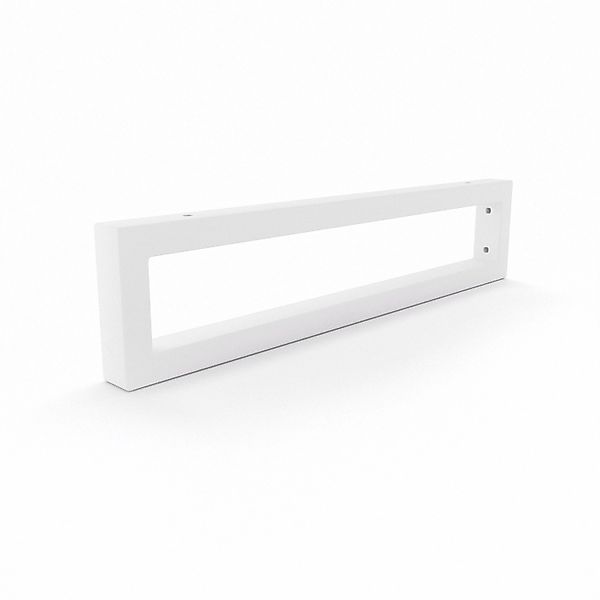 HEVVA Waschtischhalterung RHEIN 10 cm Hoch 45 cm Tief 1 Halter Weiß günstig online kaufen
