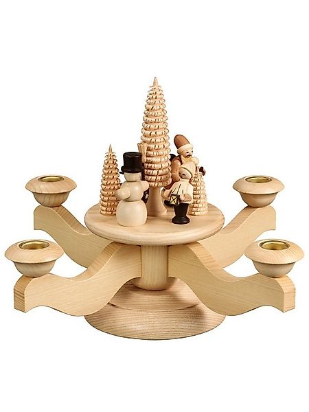 Volkskunstwerkstatt Unger Kerzenständer Adventsleuchter Weihnacht, Ringelba günstig online kaufen
