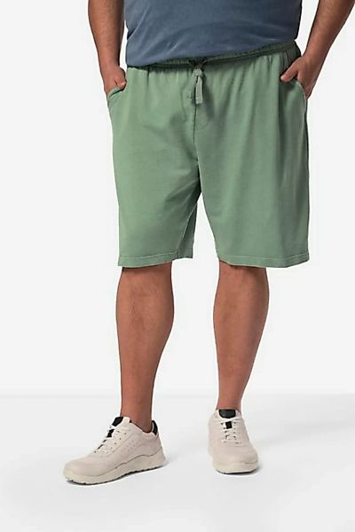 Men Plus Bermudas Men+ Sweat-Shorts Elastikbund Vintage Look günstig online kaufen