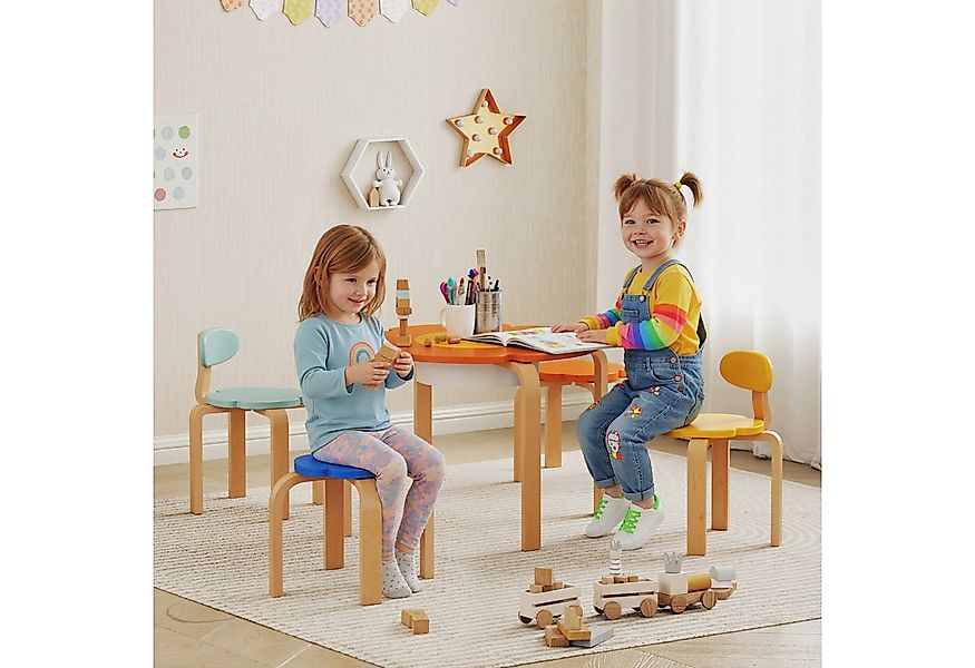 AIYAPLAY Kindersitzgruppe für Kinder von 3 bis 8 Jahren, (Kindermöbel, 5-tl günstig online kaufen