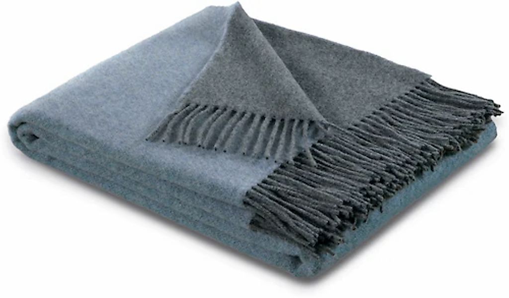 Biederlack Plaid »Soft Impression im Doubleface-Look« Wolle-Kaschmir-Mix günstig online kaufen