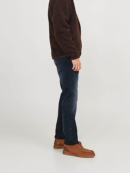 Jack & Jones Slim-fit-Jeans "JJIGLENN – Jeans mit Stretch, niedriger Leibhö günstig online kaufen