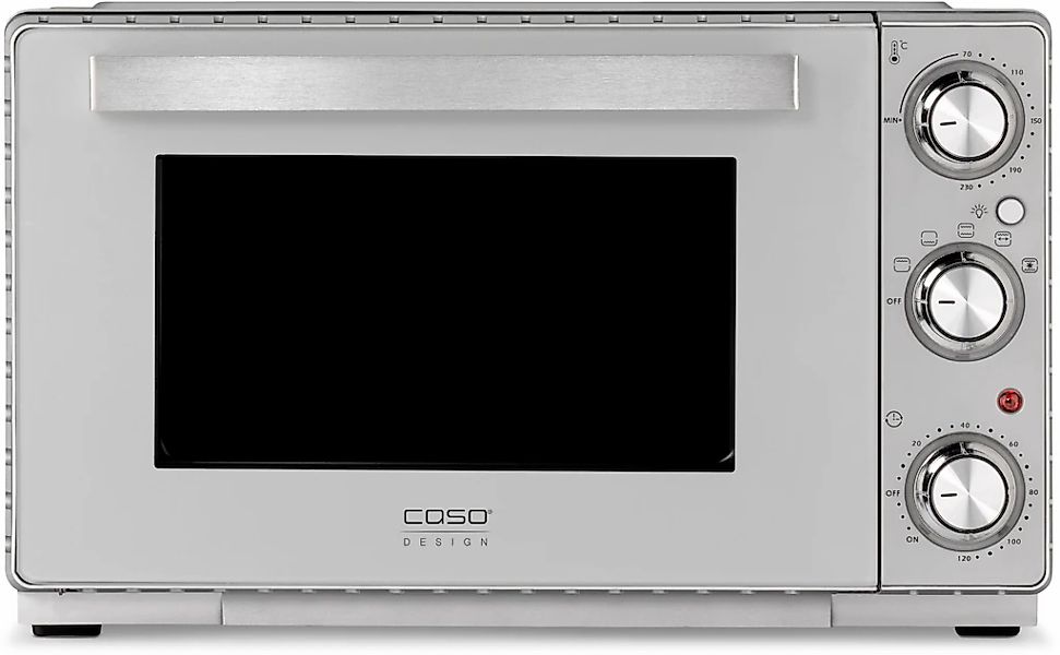 Caso Minibackofen "TO 26 SilverStyle" mit rotierendem Drehspieß günstig online kaufen