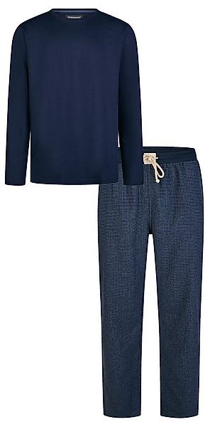 Phil & Co. Schlafanzug Herren Pyjama Flanell Hose (2 tlg) Baumwolle günstig online kaufen