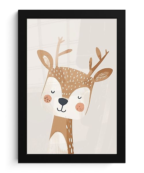 MuchoWow Poster Hirsche - Waldtiere - günstig online kaufen