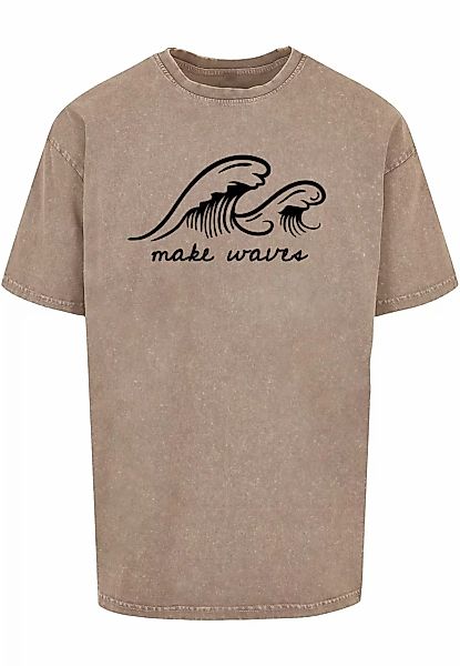 Merchcode T-Shirt "Merchcode Herren Summer - Make waves Acid Washed Oversiz günstig online kaufen